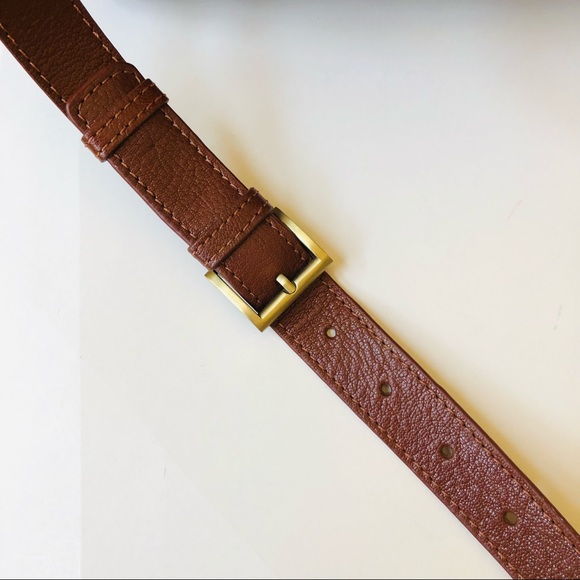 RACHEL Rachel Roy Gorgeous Cognac Glazed Vachetta Leather - Picture 13 of 14